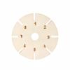 Bracelet Braiding Disk Flower Shape Durable Wooden Plate Practical Weaving Tool for Handmade Jewelry Craft DIY Lovers