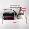 Premium-High Speed 24V DC Worm Gear Motor 60W With Reverse Function Self-Locking Design Feature