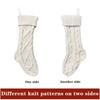 Yousheng Christmas Stockings Large 18" Handmade Cable Knit Stockings Rustic Farmhouse Fireplace Hanging Decor for Mantel Tree Wall Holiday Decoration