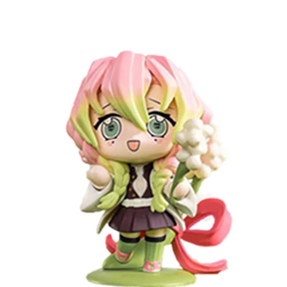 #Demon Slayer Tanjiro Kamado Nezuko Anime Cartoon Figure Blind Box Creative  Statue Model Ornament Surprise Gift Box