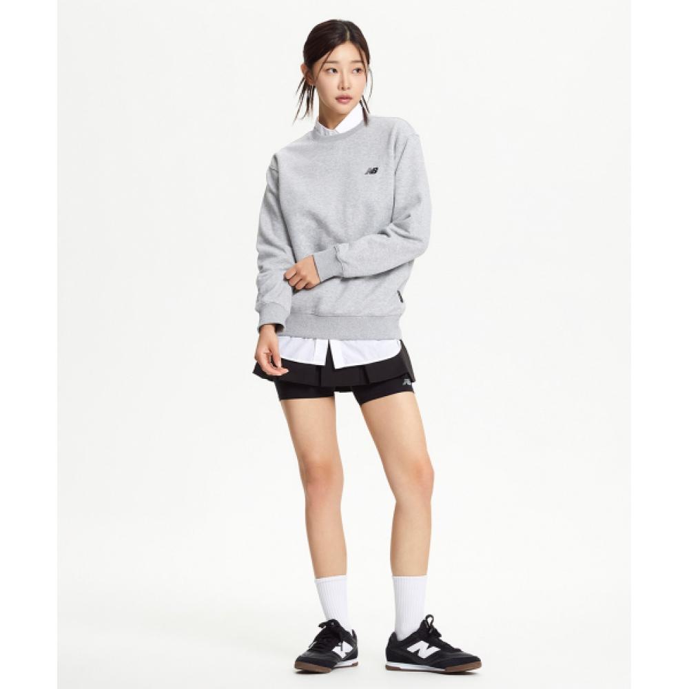 Nbnce41113 Uni Ess Classic Brushed Mikina Šedá