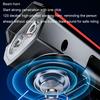 Solar Bicycle Light Bike Front Lamp with Horn USB Rechargeable Power Display Bicycle Headlamp MTB Cycling Light Flashlight