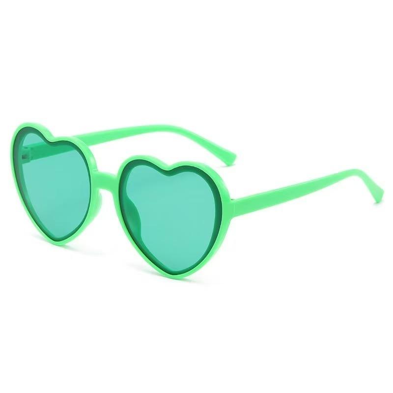 Okulary przeciwsłoneczne w kształcie serca, dekoracja na przyjęcie weselne, damskie, duże oprawki, modne, retro, różowe kocie oko, vintage okulary przeciwsłoneczne