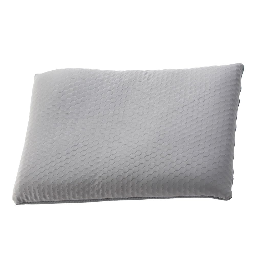 FluffyPlus Height-Adjustable 3D Mesh Fit Pillow (PillowGray) Comfortable, Breathable, Height-Adjustable, Cervical Elastomer