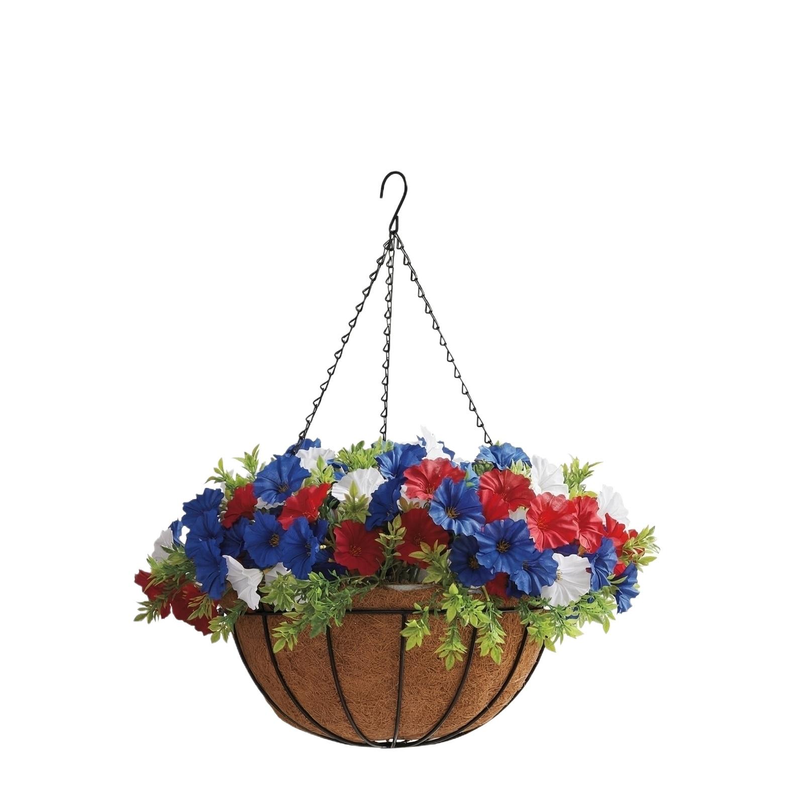 Imulated Flower Basket Decoration Flower Basket Spring Simulated Flower Decoration