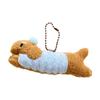 Fashionable Dachshund Plush Keychain Lovely Puppy Stuffed Keyring Accessory for Bag Decoration and Special Gifts