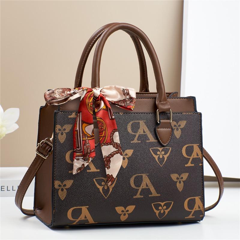 Women Luxury Design Tote Bag Large Capacity Ladies Handbag Fashion Printing Shoulder Bag Trendy New Ladies Shopping Bag