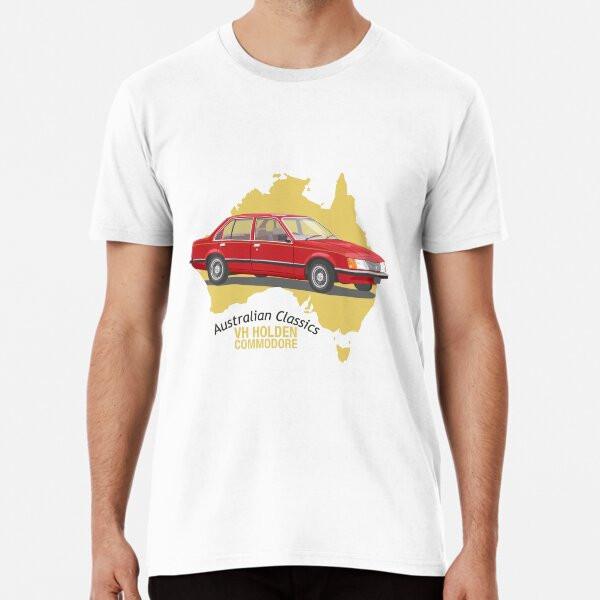 VH Holden Commodore  Classic Australian Car TShirt Made in Australia Unisex T-Shirt XXXXL
