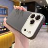 Camera Protection Color Collision Phone Case for IPhone 17 Pro Max 16 15 14 13 12 11 Silicone TPU Soft Back Cover