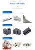 Various Shapes Permanent and Ferrite Magnet Samples: Rectangular, Round, Black