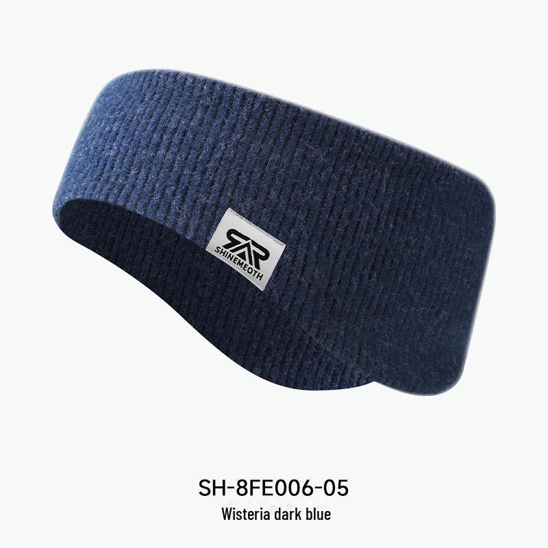 

Женская двухслойная ветрозащитная спортивная повязка на голову Sunmoss — теплая защита ушей для бега осенью и зимой