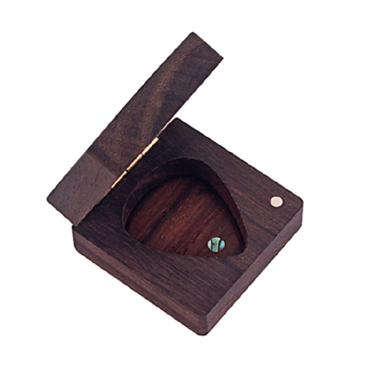 Guitar Pick Box Wooden Guitar Plectrums Storage Box Guitar Plectrums Holder Gift