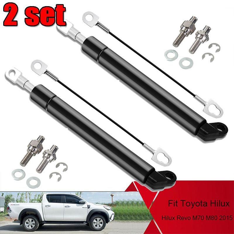 Pair Car Tailgate Slow Down Rear Trunk Tail Gate Strut Damper Gas Spring For Toyota Hilux Vigo 2005 2006 2007 2008 2009 2010 201