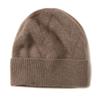 100% Pure Cashmere Unisex Hat: Warm, Fashionable, Knitted with Ear Protection for Autumn/Winter