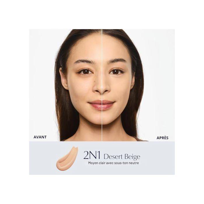 Fond de teint - Double Wear SPF10 - Longue tenue 36h - Fini mat - Teinte 2N1 (30 ml)