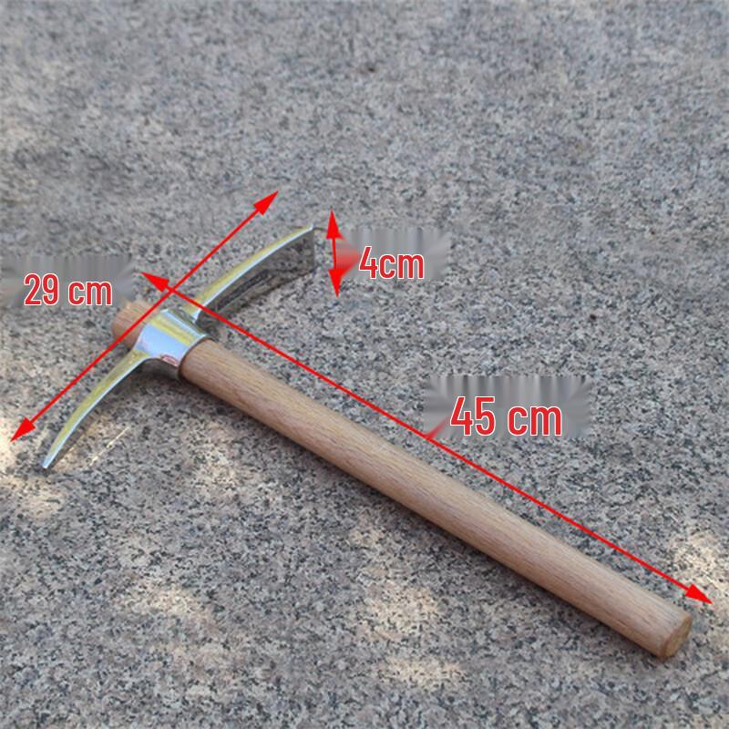 Heavy-Duty Stainless Steel Pickaxe