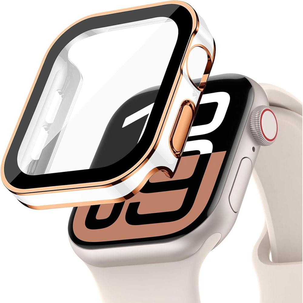 Screen Protector for Apple Watch Case 46mm 42mm 45mm 44mm 49mm 41mm 40mm Tempered Glass iWatch Series 10 7 8 9 SE 6 5 4 Ultra 2