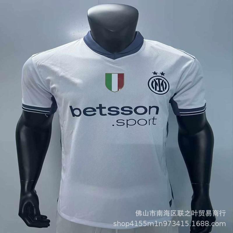 Inter Milán 2024-25 Tréninkový dres Pánský Lautaro 10 Fanouškovská verze Domácí Venkovní Třetí sada Dres na fotbal z bambusového vlákna