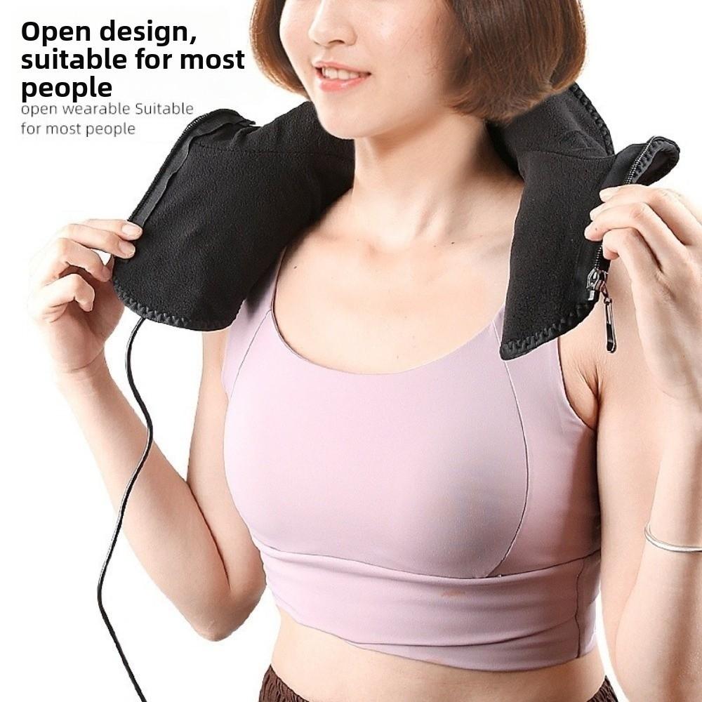 Soft Neck And Shoulder Heating Pad USB Heating Electric Warmer Shawl Heating Neck Wrap  Home