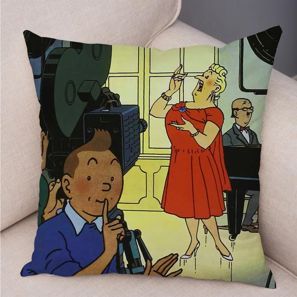 

Cartoon Pet Pug Print Pillowcase for Children Room Home Car Sofa Decor Lovely Dog Animal Pillow Case Plush Cushion Cover 45x45cm 12x12Inch