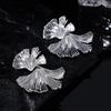 Ginkgos Leaf Shaped Earrings Easy Maintenance Everyday Wear Fashionable Women Accessory Alloy Texture for Fashion Look