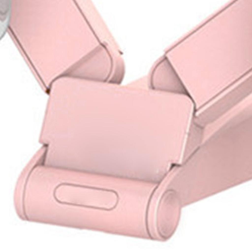 Folding Electric Fan Double Headed Portable Handheld Mini USB Fan for Outdoor Indoor Office Travel