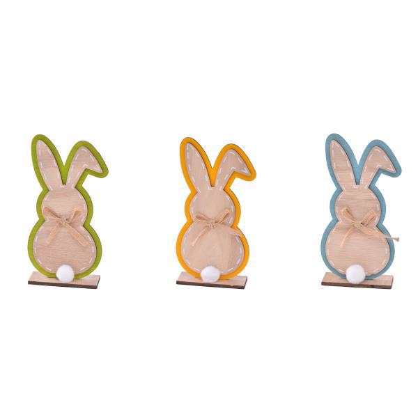 New Style, Easter, Wooden Crafts, Rabbit Silhouette, Minimalist Nordic Style, Home Wooden Crafts, Decorative Ornaments