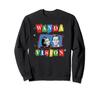 Marvel Studios WandaVision Logo TV Sitcom Style Disney+ Sweatshirt
