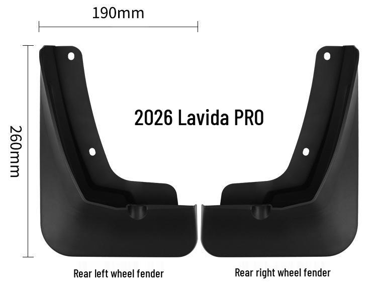 Volkswagen Lavida Pro 2026 Car Fender Leather for Tire Modification