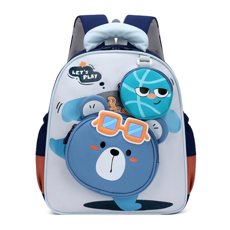 Children's Schoolbag Kindergarten Backpack Boys and Girls Small Backpack