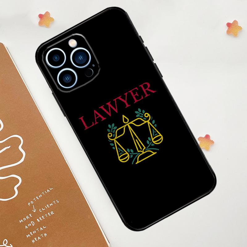 Gesetz Anwalt Richter Gerechtigkeit Fall Für Apple iPhone 12 13 Mini 11 14 15 16 Pro Max Plus X XR XS Max Hülle
