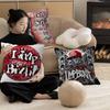 L-Limp Band B-Bizkit Cushion Cover Inches Farmhouse Decor Home Throw Pillow Covers for Couch Decorations