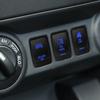 Blue Led Push Button Switch with Wiring Connector for Nissan Navara NP300 X-Trail Pathfinder 3Amp/12V Cup Holders 5
