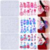 New! Easter Bunny Easter Egg Hollow Pattern Earring Pendant Silicone Mold Mould For DIY Ornaments Keychain Necklace Charms Mold