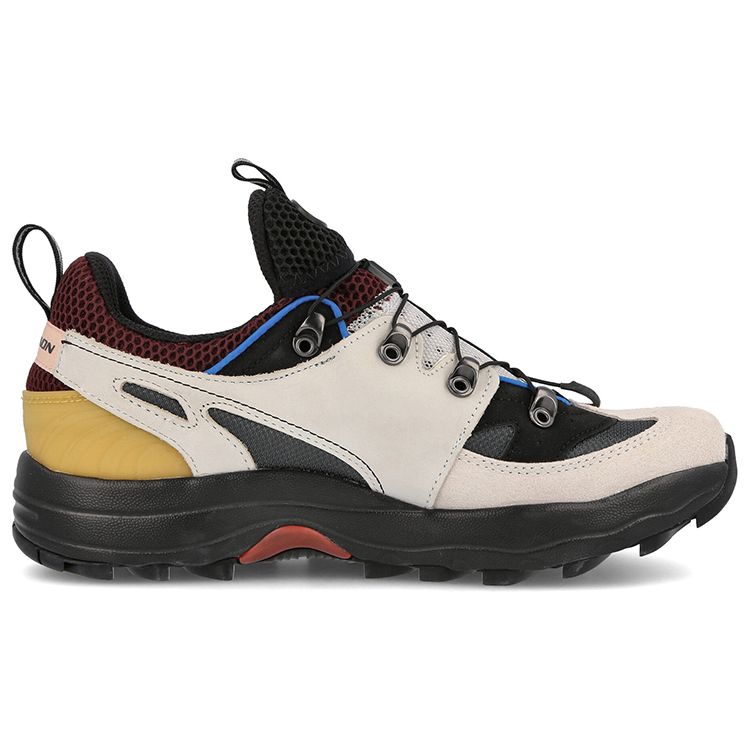 SALOMON Raid Wind Comfortable Fabric Synthetic Leather Shock Absorbing Slip Resistant Durable Lightweight Low Top Casual Running Shoes 415770