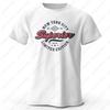 New York City Vintage Print Men's Graphic T Shirts Trendy Tee Cotton Summer Fashion O-neck Male Classic Simple Style Short-sleev