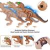 Remote Control Dinosaur Toy Glowing Walking Sounding T-rex Plastic Dinosaur Toy Educational Interactive For Kids