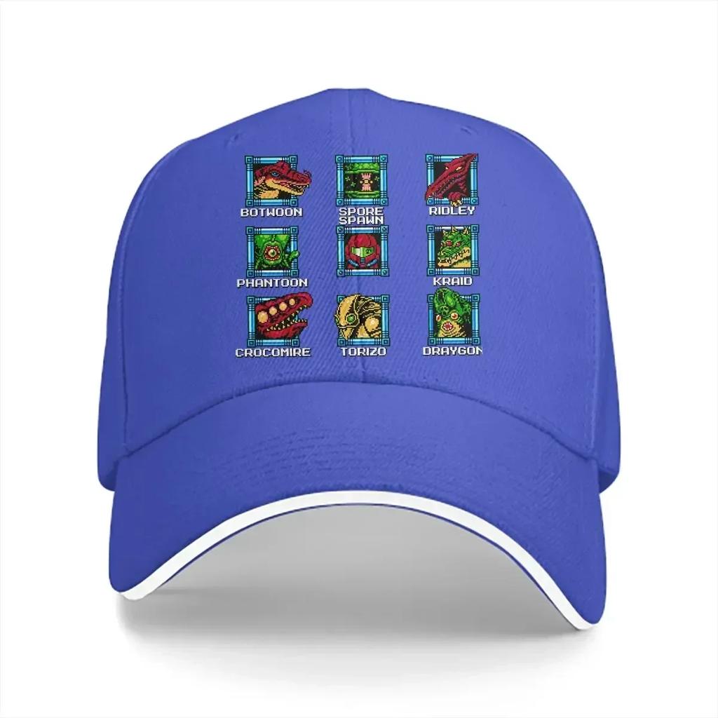 MEGATROID Baseballkappe Herren Hüte Damen Schirmmütze Sonnenschutz Snapback Super Metroid Kappen