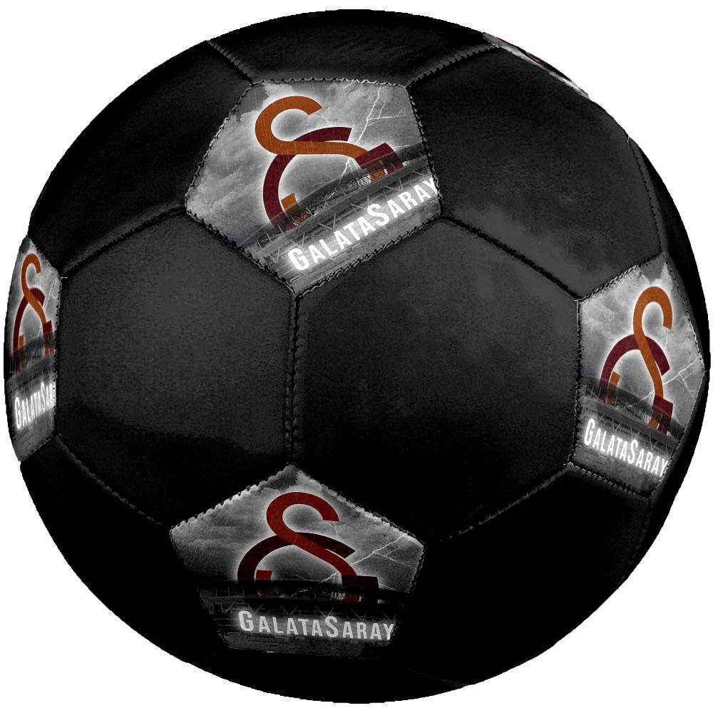 Galatasaray FC Size 5 Soccer Ball, Machine-Stitched PVC, Durable & High Bounce, All Ages Fit, Fan Merchandise, Matches & Outdoor Use.