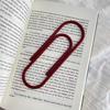 3D Printed Giant Paper Clip, Large Paper Clip Shape Bookmark, Extra Big Paperclip Book Marker Decoration, Gift for Reading Lovers