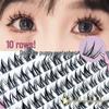 Glue-Free Manga Style False Eyelashes: Beginner & Party-Friendly