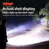 Strong Flashlight USB Type-C Rechargeable Outdoor Lighting Side Light Battery Display Large Capacity ABS Burst Flash Zoom