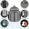 GRANDUP | Basketball Backpack, Large Sports Bag, With independent Ball Rack and Shoe Compartment, Can Store Thermos Bottles and Towels, Very Suitable