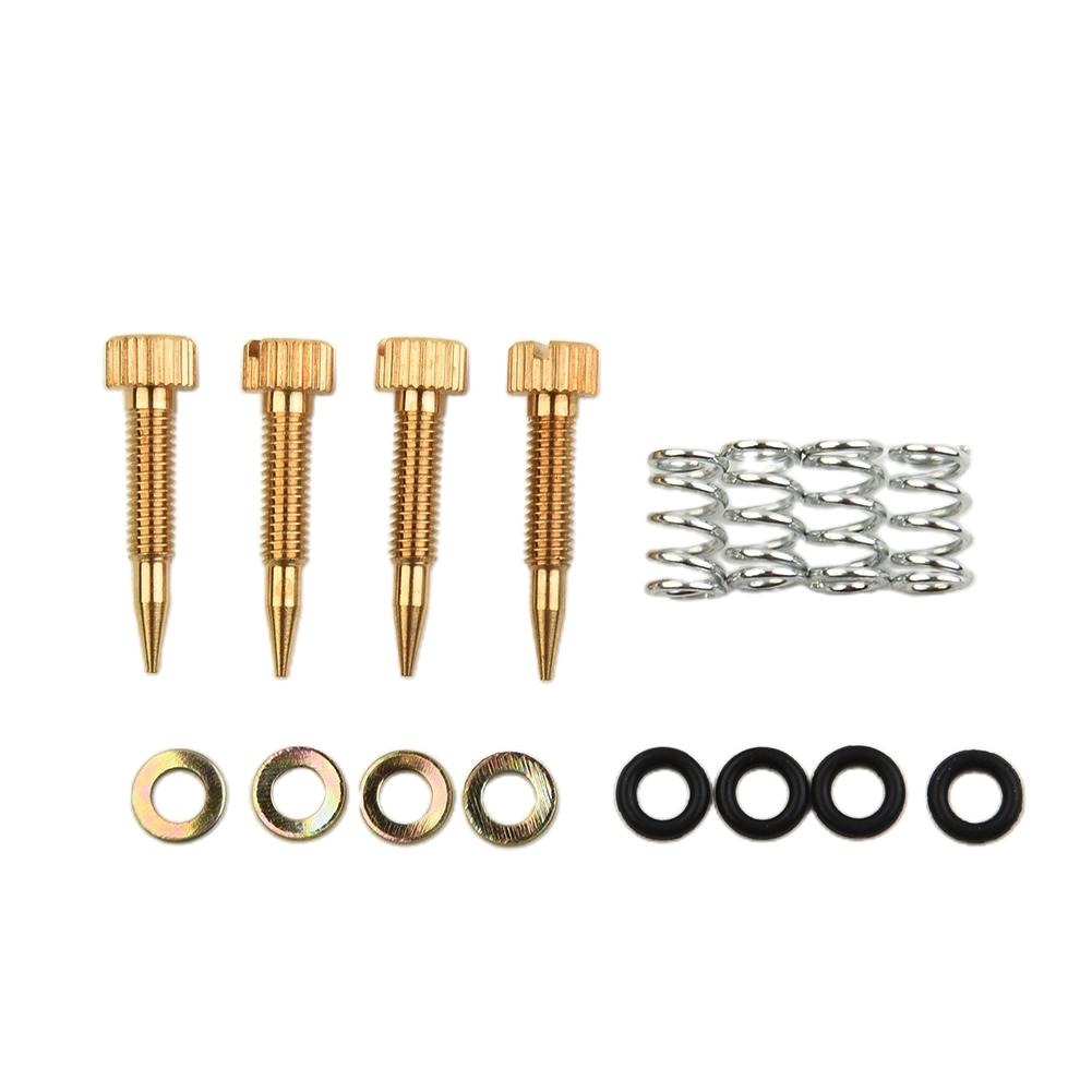 For Weber 4PCS Screws 4PCS Copper Plating Solid Brass