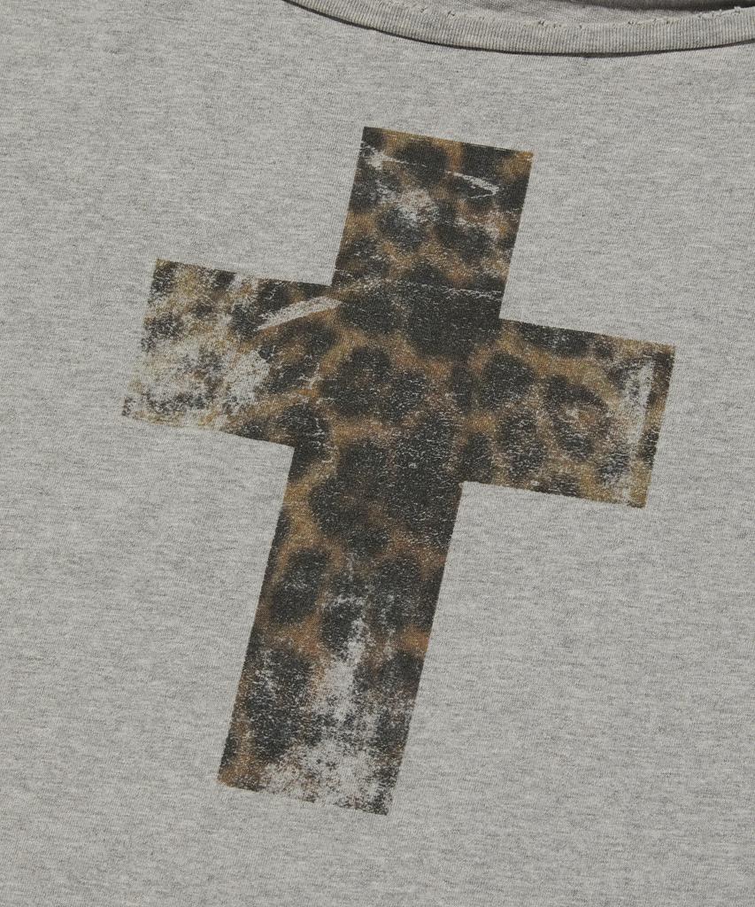 Seuweideu Cross One Shoulder Tee [Gray]