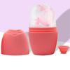 Women's Facial Beauty Rose Ice Pack Ice Tray Massage To Remove Puffiness Ice Mold Roller Massager Silicone Face Pack