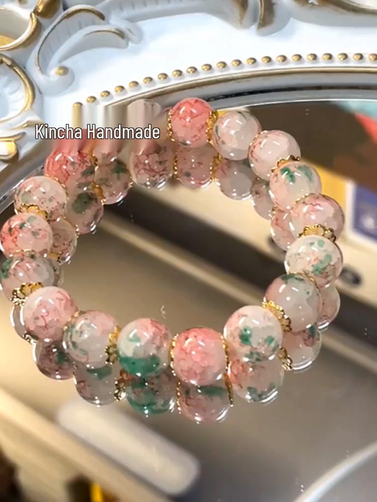 2024 Hot-Selling Women's Luxury Natural Stone Beaded Bracelet - Ethnic Chinese Style