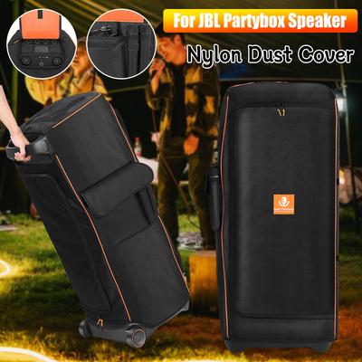 Funda Protectora Antipolvo Funda Impermeable para Altavoz Funda Deslizante Tela de Nylon Bolso Multifunción con Bolsillo Lateral para JBL Partybox Ultimate