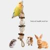 Small Bird Chew Resistances Beaks Grinding Toy Parakeets Chew Molar Hangable Toy