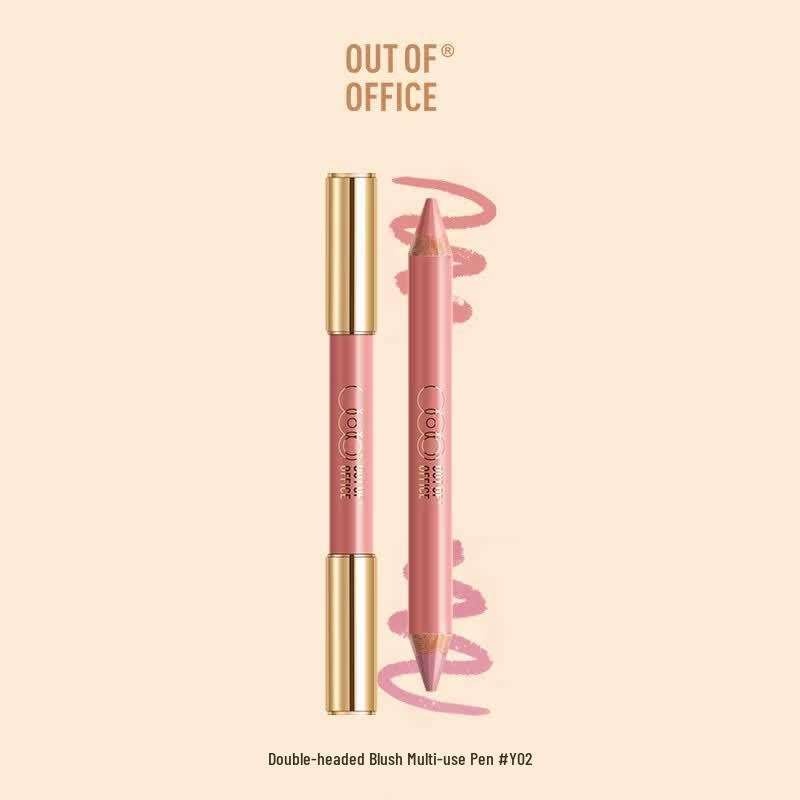 OUT-OF-OFFICE Double-Ended Soft Mist Blush Stick y03 розовый